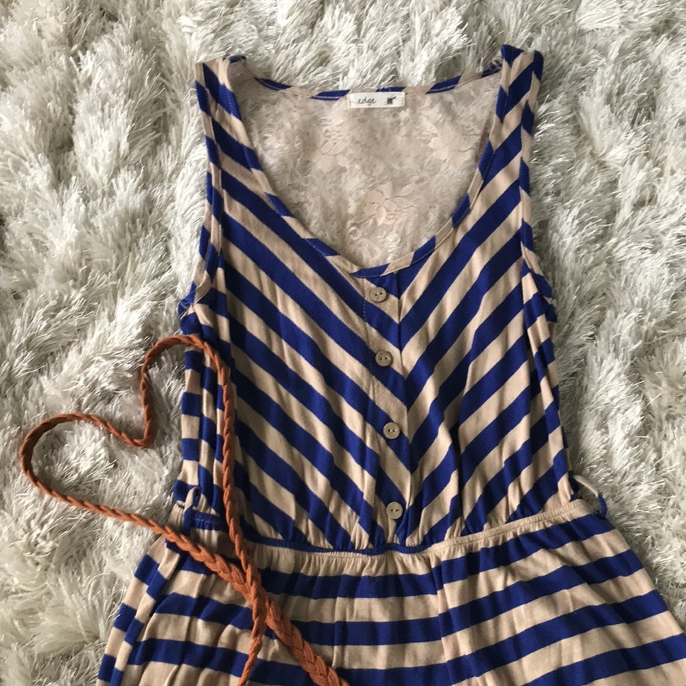 Donated‼️⭐️ Stripe Cotton Dress - Picture 2 of 5